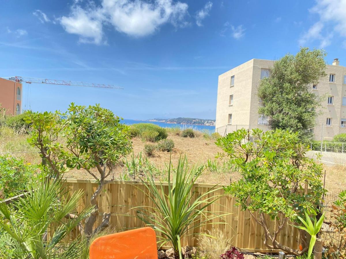 Somptueux Appartement Renove En Bord De Mer Six-Fours-les-Plages Bagian luar foto