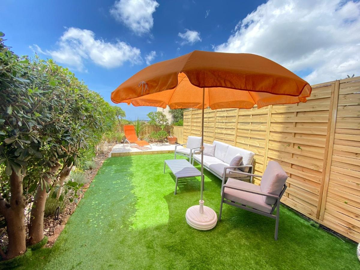 Somptueux Appartement Renove En Bord De Mer Six-Fours-les-Plages Bagian luar foto